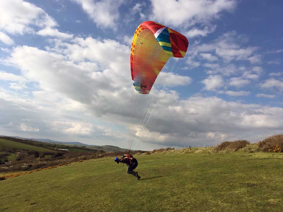Good take off posture